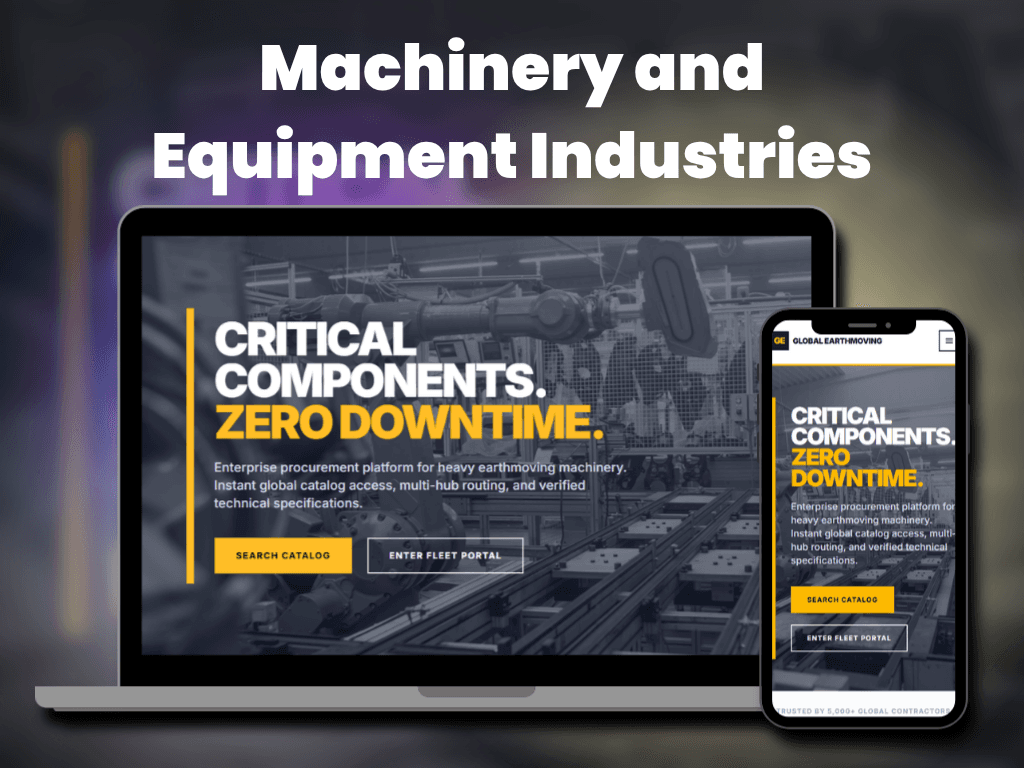 Industrial Equipment Template