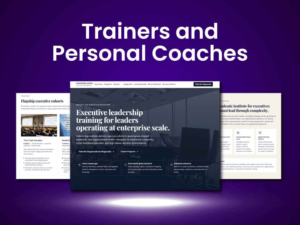 Training Institute Template