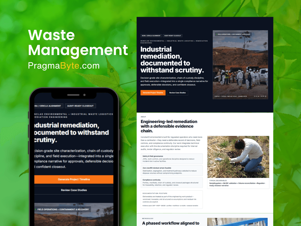 Waste Management Template